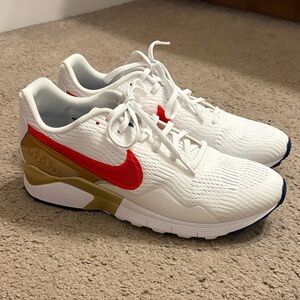 Nike Air Pegasus women’s 9.5 White and Red Sneakers NWOT